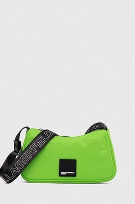 Zdjęcie produktu Karl Lagerfeld Jeans torebka URBAN NYLON BAGUETTE kolor zielony 236J3004