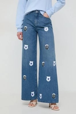 Zdjęcie produktu Karl Lagerfeld jeansy x Darcel Disappoints damskie kolor niebieski