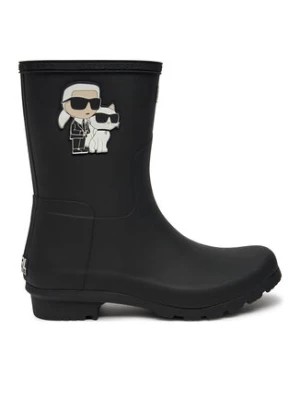 Zdjęcie produktu KARL LAGERFELD Kalosze KL47073T Czarny