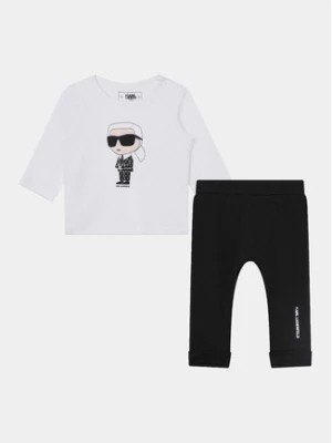 Zdjęcie produktu Karl Lagerfeld Kids Komplet bluzka i legginsy Z98147 M Czarny Regular Fit