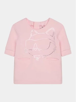 Zdjęcie produktu Karl Lagerfeld Kids Sukienka codzienna Z92032 M Różowy Regular Fit