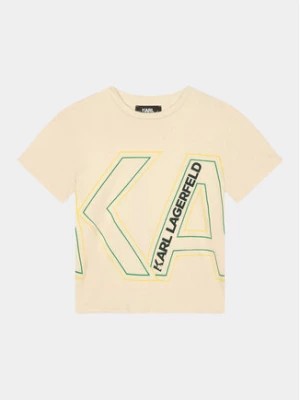 Zdjęcie produktu Karl Lagerfeld Kids T-Shirt Z25412 S Biały Regular Fit