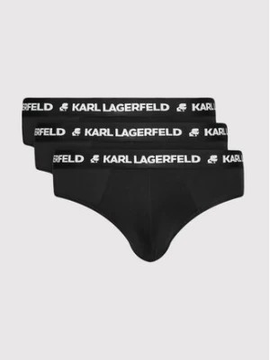 Zdjęcie produktu KARL LAGERFELD Komplet 3 par slipów Logo 211M2103 Czarny