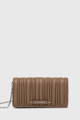 Zdjęcie produktu Karl Lagerfeld kopertówka kolor brązowy 245W3229