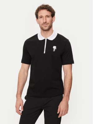 Zdjęcie produktu KARL LAGERFELD Polo 745025 542224 Czarny Regular Fit