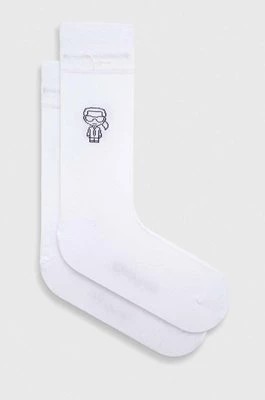 Zdjęcie produktu Karl Lagerfeld skarpetki męskie kolor biały