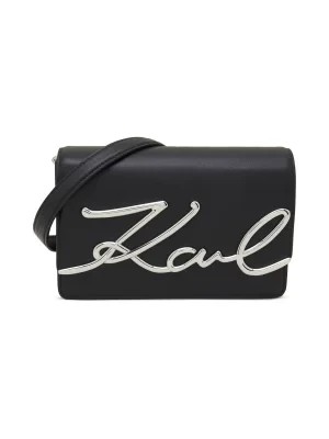 Zdjęcie produktu Karl Lagerfeld Skórzana listonoszka signature
