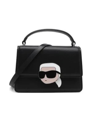 Zdjęcie produktu Karl Lagerfeld Skórzana torebka na ramię k/ikonik 2.0 cb lock