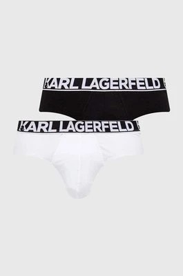 Zdjęcie produktu Karl Lagerfeld slipy 3-pack męskie kolor czarny