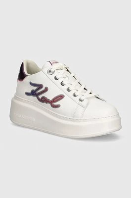 Zdjęcie produktu Karl Lagerfeld sneakersy skórzane ANAKAPRI kolor biały KL63510A