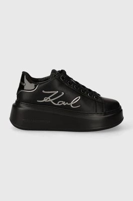 Zdjęcie produktu Karl Lagerfeld sneakersy skórzane ANAKAPRI kolor czarny KL63510A