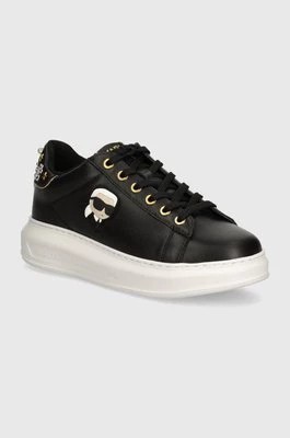 Zdjęcie produktu Karl Lagerfeld sneakersy skórzane KAPRI kolor czarny KL62528M