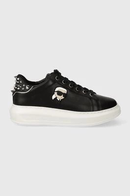 Zdjęcie produktu Karl Lagerfeld sneakersy skórzane KAPRI kolor czarny KL62529N