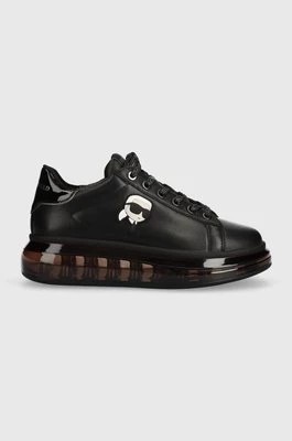 Zdjęcie produktu Karl Lagerfeld sneakersy skórzane KAPRI KUSHION kolor czarny KL62630N