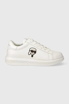 Zdjęcie produktu Karl Lagerfeld sneakersy skórzane KAPRI MENS kolor biały KL52530N