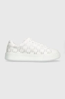 Zdjęcie produktu Karl Lagerfeld sneakersy skórzane MAXI KUP kolor biały KL52224