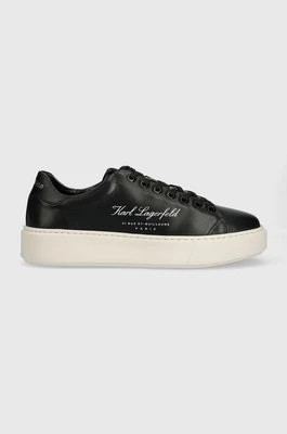 Zdjęcie produktu Karl Lagerfeld sneakersy skórzane MAXI KUP kolor czarny KL52223