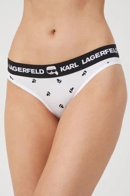 Zdjęcie produktu Karl Lagerfeld stringi 220W2103 kolor biały