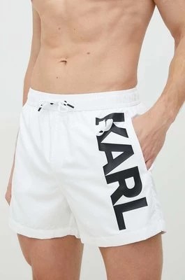 Zdjęcie produktu Karl Lagerfeld szorty kąpielowe kolor biały