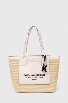 Zdjęcie produktu Karl Lagerfeld torebka kolor beżowy 245W3023