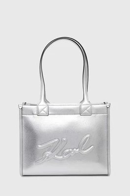 Zdjęcie produktu Karl Lagerfeld torebka kolor srebrny 245W3092