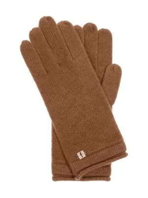Zdjęcie produktu Kaszmirowe karmelowe rękawiczki damskie OCHNIK