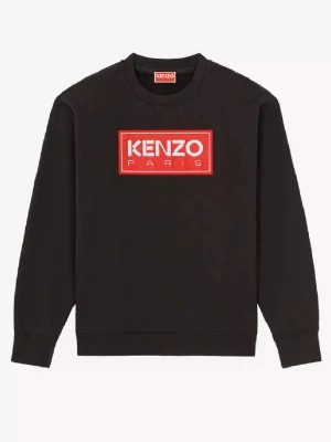 Zdjęcie produktu Kenzo Bawełniana czarna bluza z logo