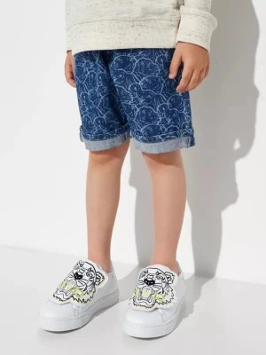 Zdjęcie produktu Kenzo Kids Granatowe szorty w zwierzęcy print rozmiar