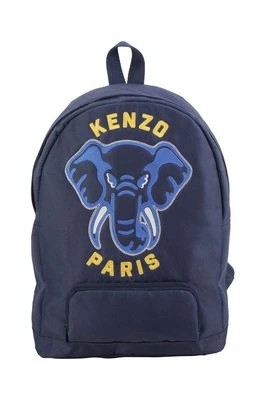 Zdjęcie produktu Kenzo Kids plecak dziecięcy kolor niebieski mały z aplikacją