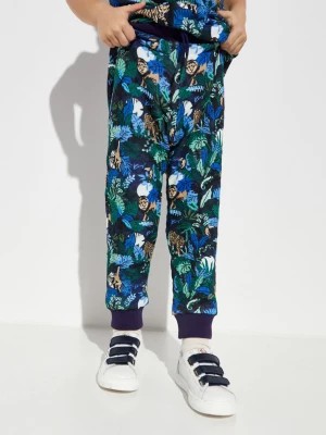 Zdjęcie produktu Kenzo Kids Spodnie dresowe w print jungle 0-4 lat rozmiar