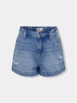 Zdjęcie produktu Kids ONLY Szorty jeansowe Gcomet 15312960 Niebieski Wide Leg
