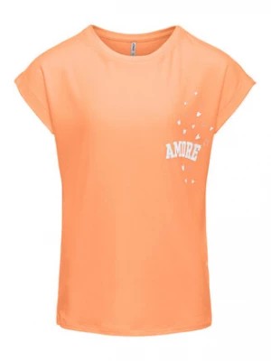 Zdjęcie produktu Kids ONLY T-Shirt 15292334 Pomarańczowy Regular Fit