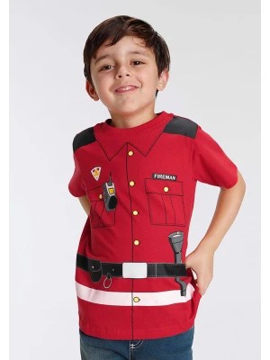 Zdjęcie produktu Kidsworld Koszulka w kolorze czerwonym rozmiar: 116