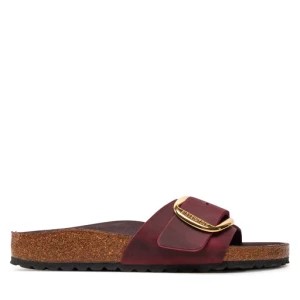 Zdjęcie produktu Klapki Birkenstock Madrid Big Buckle Leoi 1028031 Bordowy