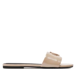 Zdjęcie produktu Klapki Calvin Klein Jeans Flat Sandal Slide Mg Met YW0YW01348 Różowy