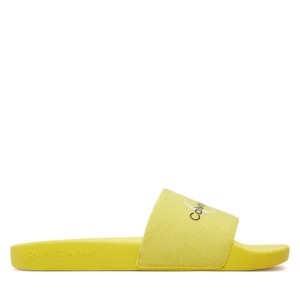 Zdjęcie produktu Klapki Calvin Klein Jeans Slide Monogram Co YW0YW00103 Żółty