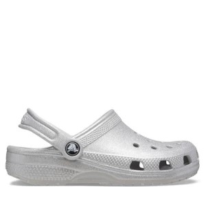 Zdjęcie produktu Klapki Crocs Classic Glitter Kids Clog T 206992 Srebrny