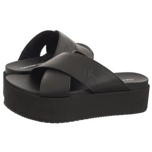 Zdjęcie produktu Klapki Flatform Cross MG UC Triple Black YW0YW01349 0GT (CK466-a) Calvin Klein