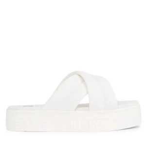 Zdjęcie produktu Klapki Tommy Jeans Tjw Lettering Flatform Sandal EN0EN02465 Écru