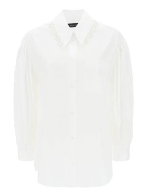 Zdjęcie produktu Klasyczna Biała Koszula z Guzikami Simone Rocha