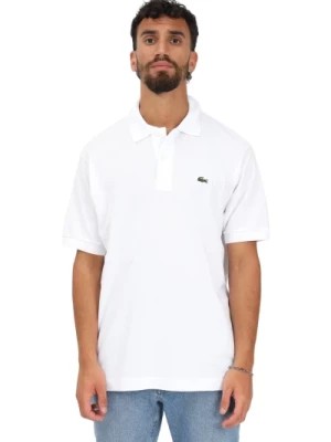 Zdjęcie produktu Klasyczna Biała Koszulka Polo dla Mężczyzn Lacoste