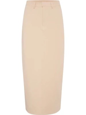 Zdjęcie produktu Klasyczna Spódnica Sandshell z Rozcięciem Soaked in Luxury