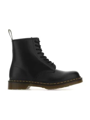 Zdjęcie produktu Klasyczne Czarne Skórzane Botki Dr. Martens