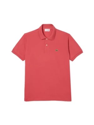 Zdjęcie produktu Klasyczny Polo Męskie w Kolorze Różowym Lacoste
