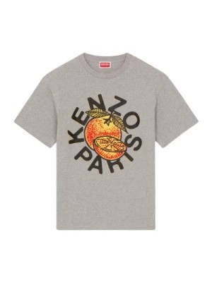 Zdjęcie produktu Klasyczny Pomarańczowy T-shirt z Grafiką Kenzo