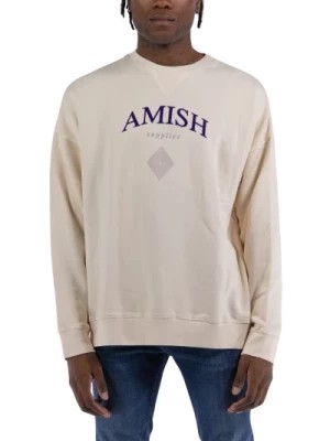 Zdjęcie produktu Klasyczny Sweter z Okrągłym Dekoltem Amish