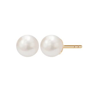 Zdjęcie produktu Kolczyki złote z perłami - Pearls Pearls - Biżuteria YES