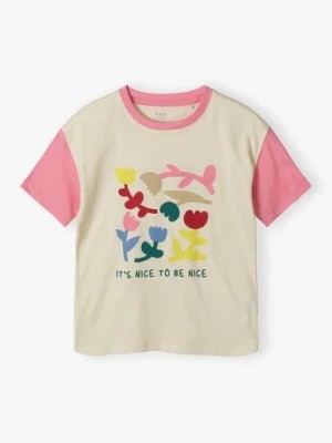 Zdjęcie produktu Kolorowy t-shirt dla dziewczynki - Limited Edition