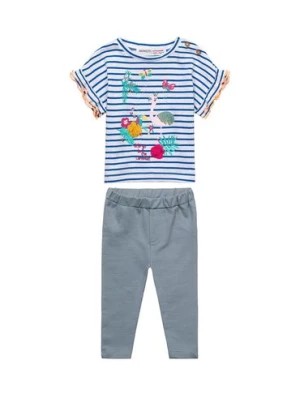 Zdjęcie produktu Komplet niemowlęcy dzianinowy- bluzka i leginsy Minoti