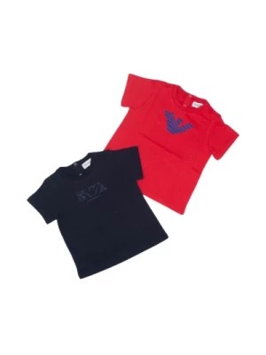 Zdjęcie produktu Komplet T-shirtów z krótkim rękawem i nadrukiem logo Armani